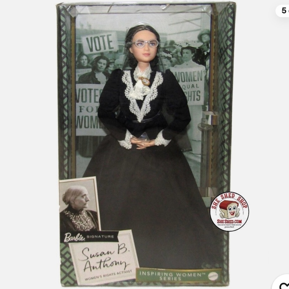 Barbie Inspiring Women Doll Susan B Anthony